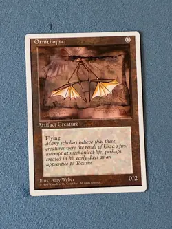 Ornithopter, Fourth Edition, Magic the Gathering MTG - Image 1