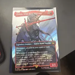 Firion, Wild Rose Warrior (Borderless) (Surge Foil) #531 Final Fantasy MTG - Image 1