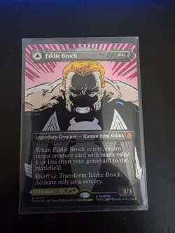 MTG Spider-man Eddie Brock/Venom Lethal Protector 0233 Foil Mint Pack Fresh!! - Image 1