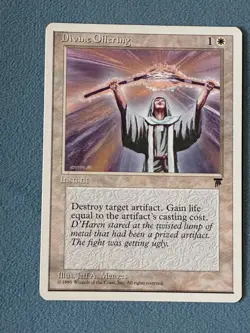 Divine Offering, Chronicles, Magic the Gathering MTG - Image 1