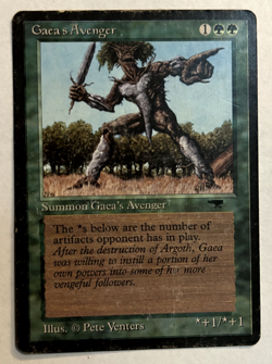 Gaea's Avenger - Antiquities - Played - Magic the Gathering mtg - Image 1