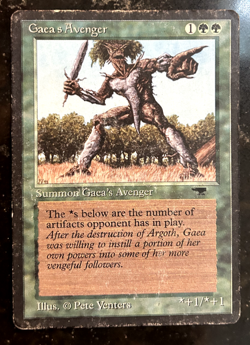 Gaea's Avenger - Antiquities - Played - Magic the Gathering mtg - Image 3