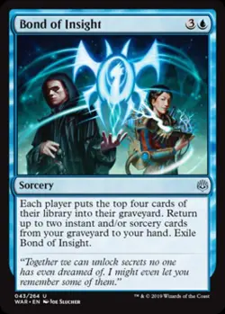 Bond of Insight - Near Mint MTG War of the Spark - Image 1