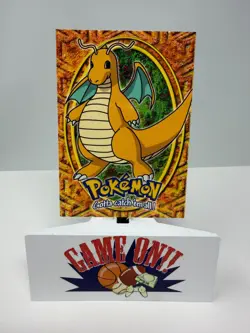 1999 Topps Pokemon Movie Animation Edition Evolution Dragonite #E12 NM - Image 1