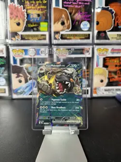 Pokemon TCG Arven's Mabosstiff ex 139/182 Destined Rivals Double Rare Holo NM - Image 1