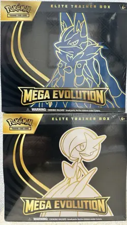 Pokemon Mega Evolution Regular ETB Set Lucario & Gardevoir - Image 1