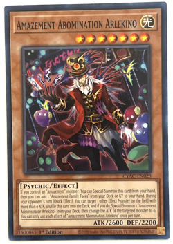YuGiOh! - Amazement Abomination Arlekino - CYAC-EN023 - 1st Edition - Common - Image 1