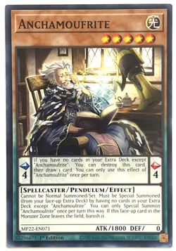 YuGiOh! - Anchamoufrite - MP22-EN071 - 1st Edition - Common - Image 1