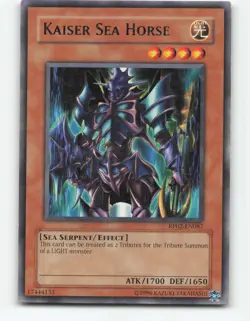 Kaiser Sea Horse YuGiOh Card RP02-EN087 - Image 1