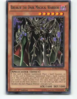 Breaker the Dark Magical Warrior DUEA-EN040 YuGiOh Card 1st Edition - Image 1