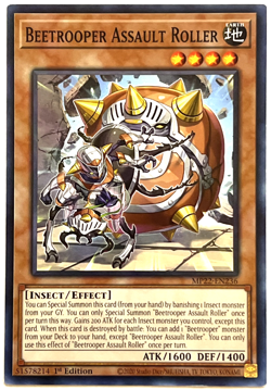 YuGiOh! - Beetrooper Assault Roller - MP22-EN236 - 1st Edition - Common - Image 1