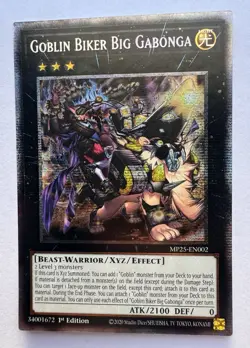Goblin Biker Big Gabonga - MP25-EN002 - Starlight Rare - Yugioh - Image 1