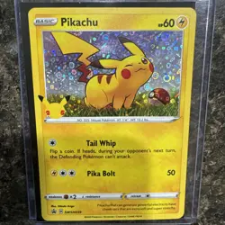 Pikachu SWSH039 SWSH: Sword & Shield Promo Cards Holo - Image 1