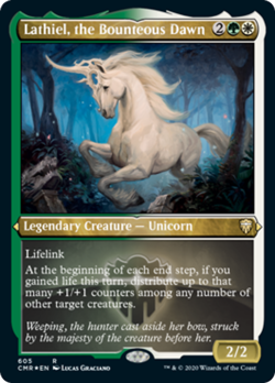 Lathiel, the Bounteous Dawn (Showcase) FOIL Commander Legends NM CARD ABUGames - Image 1