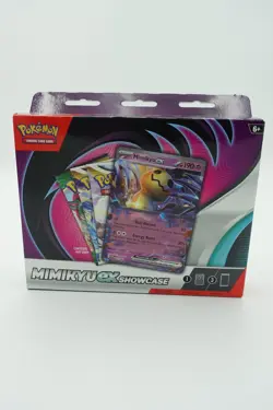 Pokemon TCG Mimikyu ex Showcase Box Sealed Promo Card and Booster Packs - Image 1