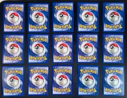 Pokemon 2000 Team Rocket 1st Edition Non Holo Rare 15 Card Lot - Image 2