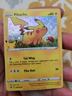 Pikachu- Pokemon Cards-General Mills Promo-Swsh039- NM - Image 1