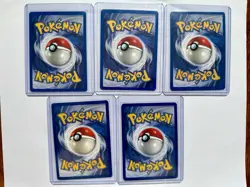 2000 Pokemon Team Rocket - 5 Card Lot - Image 2