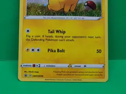 Pokemon Near Mint Condition Pikachu COSMOS HOLO Black Star PROMO card SWSH039 - Image 5