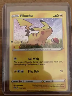 Pokemon Pikachu Holo General Mills Promo Card SWSH039 25th Anniversary MINT - Image 1