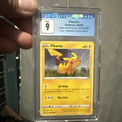 CGC 9 Pikachu SWSH039 SWSH: Sword & Shield Promo Cards Holo - Image 1