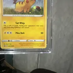 CGC 9 Pikachu SWSH039 SWSH: Sword & Shield Promo Cards Holo - Image 2