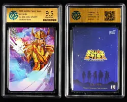 CCG GemMint 9.5 2025 KAYOU Saint Seiya CCG Card SS-BSR-035 Sorrento 371/599 - Image 3