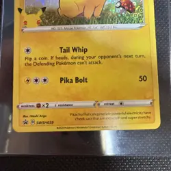 Pikachu SWSH039 General Mills Promo 2020 Holo Rare Holo Pokemon TCG Card NM - Image 5