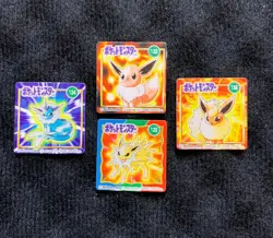 Pokemon Eevee Vaporeon Jolteon Flareon GB Pocket Card Mini Japanese #241017 - Image 1