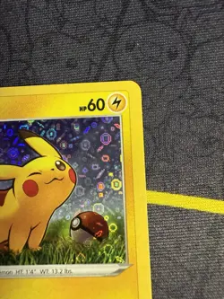 Pikachu 25th Anniversary Card SWSH039 Promo Pokemon TCG General Mills Cereal NM - Image 5