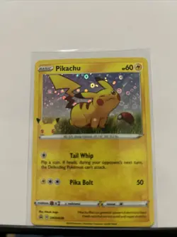 Pikachu SWSH039 Black Star Promo Holo Pokemon Card 2020 LP-NM - Image 1