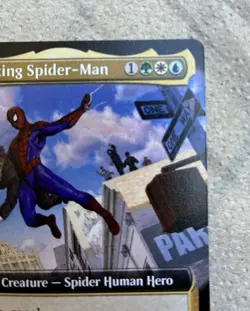 Marvel Peter Parker Spiderman MTG Exclusive Disney Event Promo Magic Card NEW - Image 5