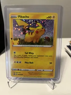 Pikachu SWSH039 Black Star Promo Pokemon Card - Image 1