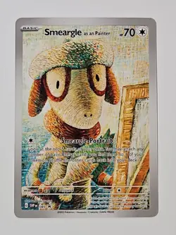 Smeargle as a Painter Pokemon x Van Gogh Black Star Promo ACG Art Card - NM 085 - Image 1