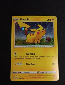 Pikachu Promo SWSH 039 Black Star Promos Holo Pokemon TCG Card - Image 1