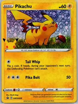 Pikachu - (General Mills), Miscellaneous Cards & Products, SWSH039, Promo, LP - Image 1