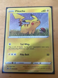 Pikachu SWSH039 SWSH: Sword & Shield Promo Cards cosmos Holo - Image 1