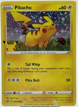 Pikachu - (General Mills) SWSH039 Miscellaneous Cards & Products Holo - Image 1
