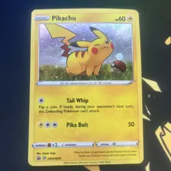 Pikachu SWSH039 SWSH: Sword & Shield Promo Cards Holo - Image 1