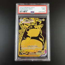 PSA 9 Pikachu Vmax TG29/TG30 Pokemon Lost Origin Holo Full Art Graded Card - Image 1
