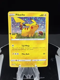 Pikachu SWSH039 General Mills Promo 2020 Holo Rare Holo Pokemon TCG Card NM - Image 1