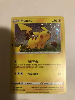 Pikachu 25th Anniversary Card SWSH039 HOLO Promo Pokemon General Mills PACK FRSH - Image 1