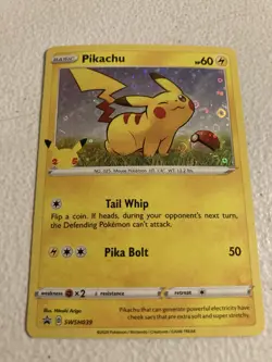 Pikachu - (General Mills) SWSH039 Miscellaneous Cards & Products Holo - Image 1