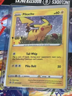 Pikachu - (General Mills) SWSH039 Miscellaneous Cards & Products Holo - Image 2