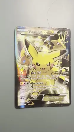 Pikachu EX Ultra Rare Full Art Holo Promo Card XY124 Ungraded - Image 2