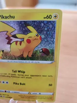 Pikachu SWSH039 SWSH: Sword & Shield Promo Cards Holo NM 👌 - Image 3