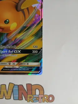 Raichu GX SM213 Black Star Promo Hidden Fates Pokemon Card - Image 3