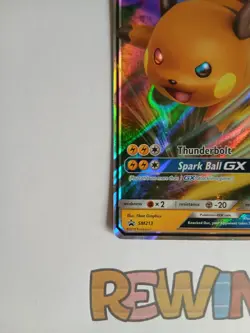 Raichu GX SM213 Black Star Promo Hidden Fates Pokemon Card - Image 4