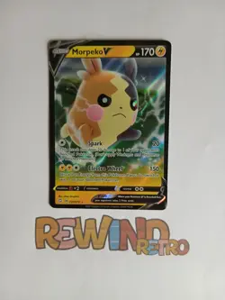Pokemon Morpeko V 037/072 Shining Fates Holo Ultra Rare Trading Card TCG - Image 1