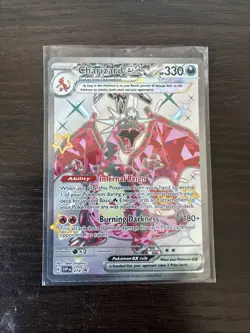 SVP 074 Charizard EX - Paldean Fates Promo English Rare - Pokemon Card TCG - VGC - Image 2